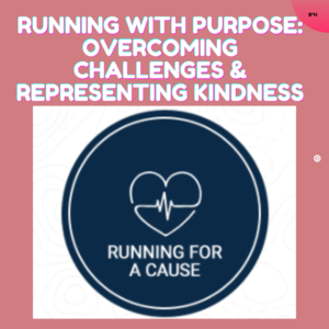 graphic promoting running for heart health