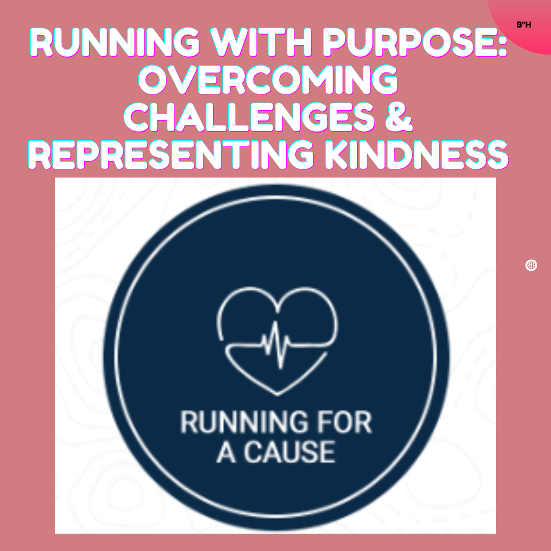 graphic promoting running for heart health